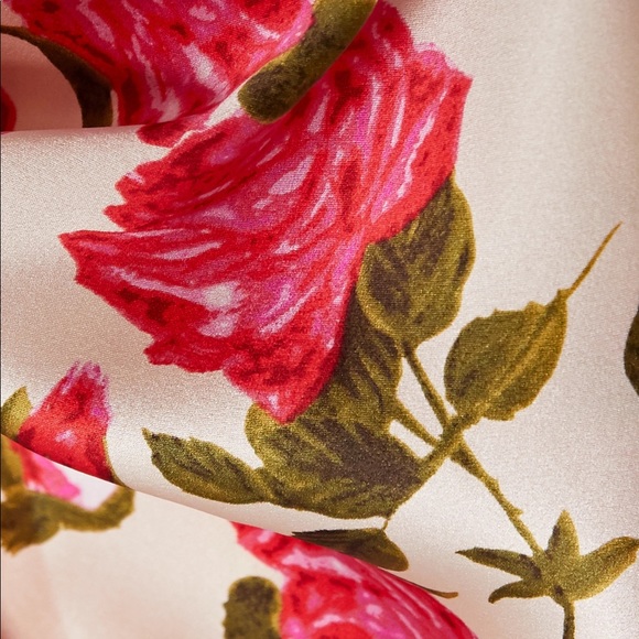 COPY - L'AGENCE Rose Slip 100% Silk Size 6 - Picture 4 of 4